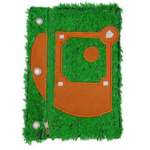 Inkology Baseball Binder Pencil Pouch 1 Piece (327-4)White