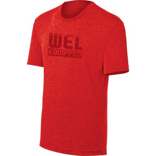 ASICS Men's Well Equipped T-Shirt Red Heather X-Large