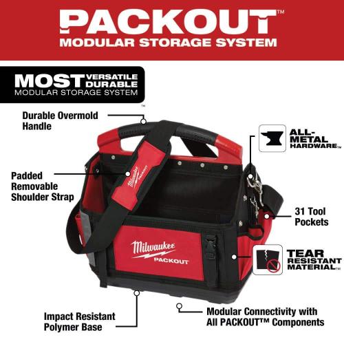 Milwaukee 15 in. PACKOUT Tote