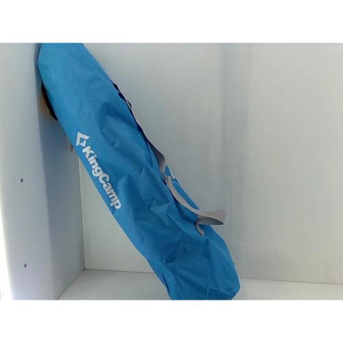 KingCamp High Back Beach Chairs for Adults Folding Beach Chair with Cup Holder Carry Bag and Mesh Back Blue Camping Chair for Travel Lawn Outdoor Festival