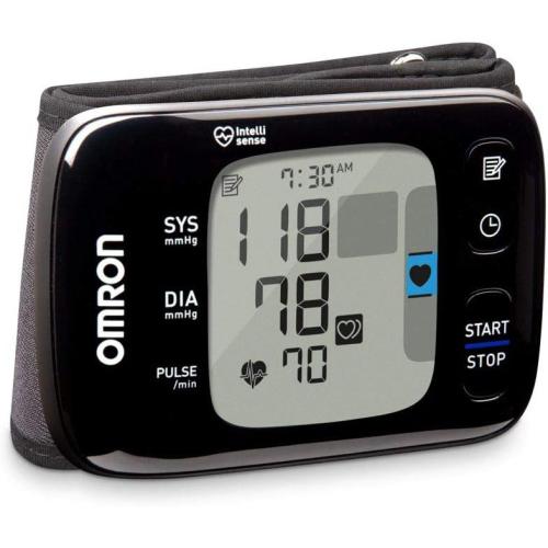 OMRON 7 Series Wireless Wrist Blood Pressure Monitor, Black