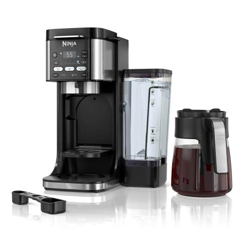 Dual Brew 12-Cup Hot and Iced Coffee Maker, Single-Serve, Compatible with K-Cups