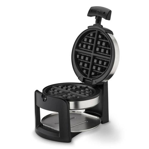1000 Watt Single Flip Stainless Steel Belgian Waffle Maker