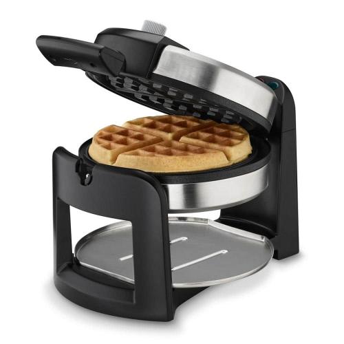 1000 Watt Single Flip Stainless Steel Belgian Waffle Maker