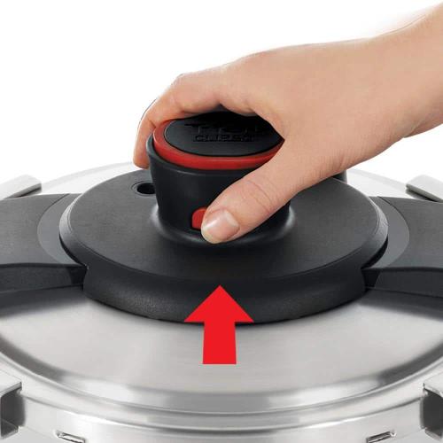 8 qt. Stainless Steel Stove Top Pressure Cooker with Steam Basket