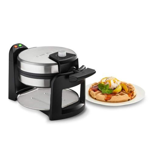 1000 Watt Single Flip Stainless Steel Belgian Waffle Maker