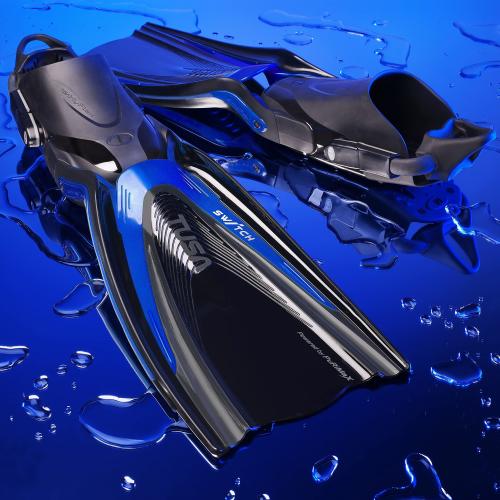 TUSA SF-0104 Hyflex Switch Scuba Diving Fins Small Black