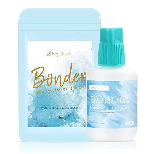 Lash Bonder for Eyelash Extensions Super Eyelash Bonder for Lash Extensions Glue Accelerator for Better Bond Lash Seal Lock Glue Fume Reduce Irritation Proof Water Oil for Longer Retention