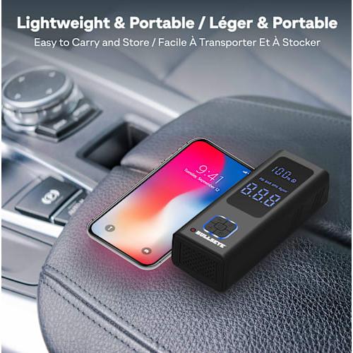 Bullseye Pocket Air Mini 7.4V Rechargeable Tire Inflator