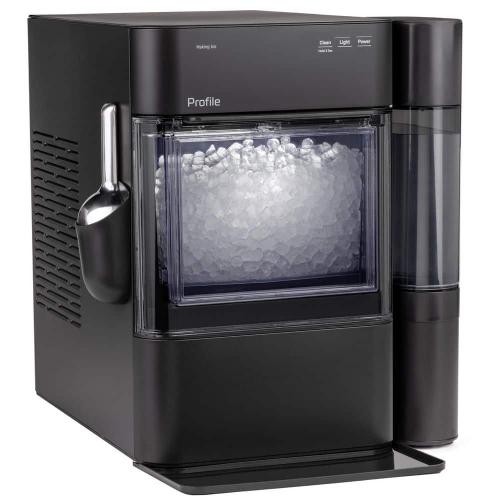 GE Profile Profile Opal 2.0 38 lbs. Ultra Nugget Ice Maker with Side Tank & Scale Inhibiting Filter, with Wifi in Black