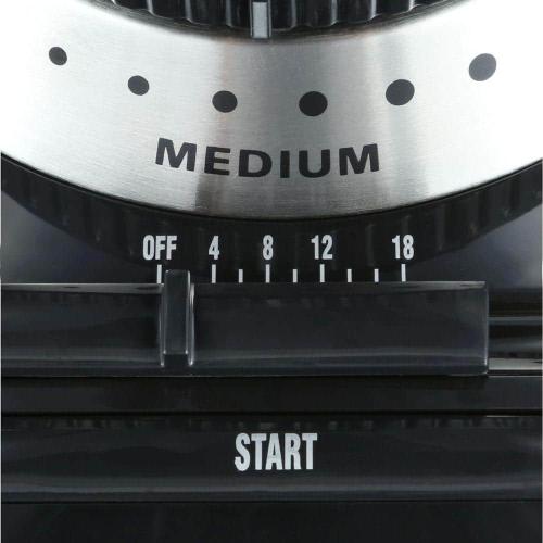 Cuisinart Supreme Grind 8 oz. Stainless Steel Burr Coffee Grinder with Adjustable Settings