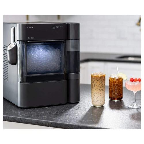 GE Profile Profile Opal 2.0 38 lbs. Ultra Nugget Ice Maker with Side Tank & Scale Inhibiting Filter, with Wifi in Black
