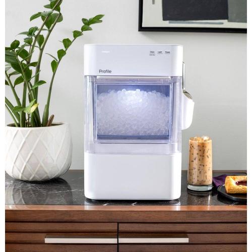 GE Profile Profile Opal 2.0 38 lbs. Ultra Nugget Ice Maker with Scale Inhibiting Filter, with Wifi in White