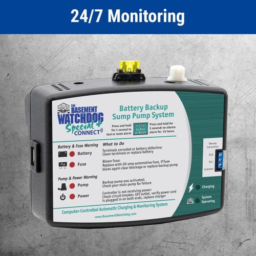 0.33 HP Special   Battery Backup Sump Pump System