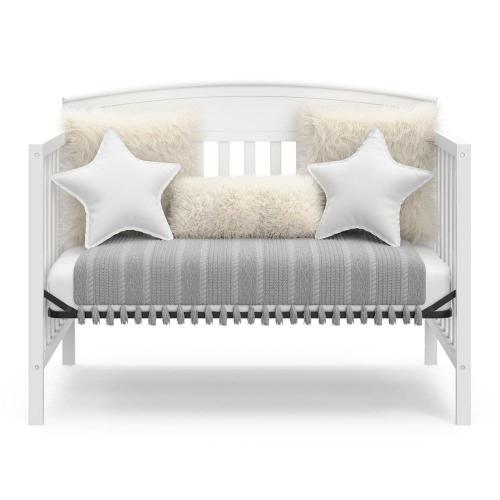 Benton White 4 in-1-Convertible Crib (NO TEST)