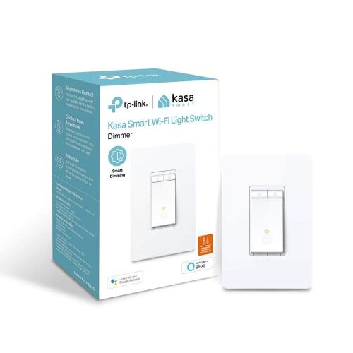 TP-LINK Kasa Smart Wi-Fi Light Dimmer Switch, White