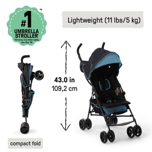 INGENUITY 3D Mini Stroller in Dusty Blue