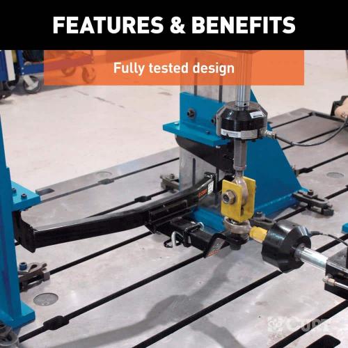 CURT Class 3 Trailer Hitch, 2 in. Receiver, Select Toyota RAV4, Towing Draw Bar