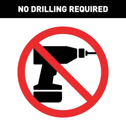 Class 3 Trailer Hitch, 2 Receiver, Select Silverado, Sierra 2500, 3500 HD (Round Tube Frame), Towing Draw Bar