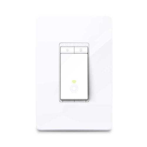 TP-LINK Kasa Smart Wi-Fi Light Dimmer Switch, White
