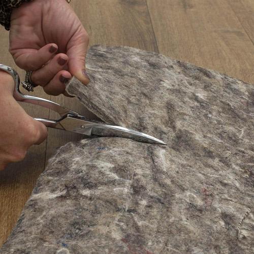 Size 1/4 in. 8 ft. x 10 Color Grey Comfort Cushion 1/4 in. Grey 8 ft. x 10 ft. Felted Rug Pad