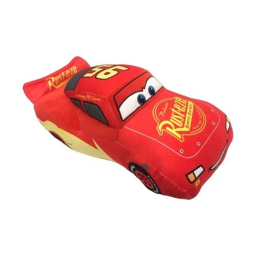 Cars 3 Lightning Mcqueen Red Plush Pillow Buddy 17.5 x 9 x 7.5 in.