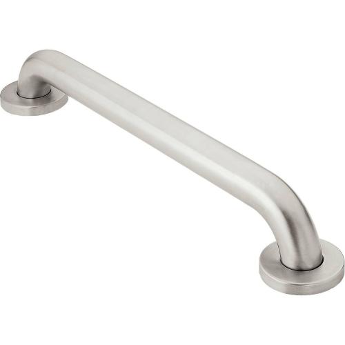 Moen R8932P Bathroom Safety 32-Inch Grab Bar with Concealed Screws Peened