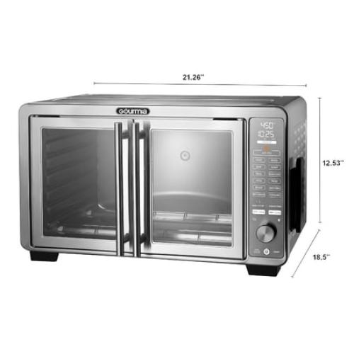 Gourmia XL 45 Quart Digital Countertop Oven with Air Fry and Temperature Probe ‼️possibly stains missing or broken item ‼️