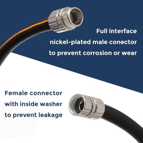 Giraffe Tools Garden Hose 5/8, 30ft Lightweight Hybrid Hose
