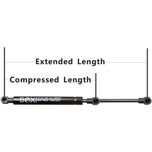 BOXI 2pcs Tailgate Liftgate Lift Supports Struts Shocks Gas Struts Shocks Springs Supports for Mazda CX-9 2009-2014 Sport Utility 4-Door (Brackets not Supplied.) | Replaces 6661 96661 D96661