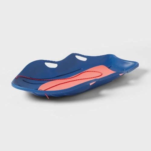48 Plastic Boat Sled Navy Blue - Sun Squad™