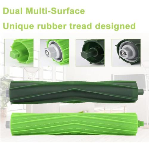 Brush Compatible for iRobot e i and j Series i3 i3  i6  i7 i7  i8  Plus E5 E6 E7 j7 (7150) j7  (7550) Vacuum Cleaner Accessories