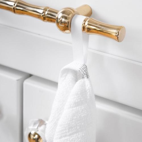 All-Clad Checked Kitchen Towel: Highly Absorbent, Super Soft Long Lasting - 100% Cotton, 17x30 Tea Towel for Cleaning & Drying Dishes, Pans, Glassware, or Countertops, (2-Pack), Titanium Gray
