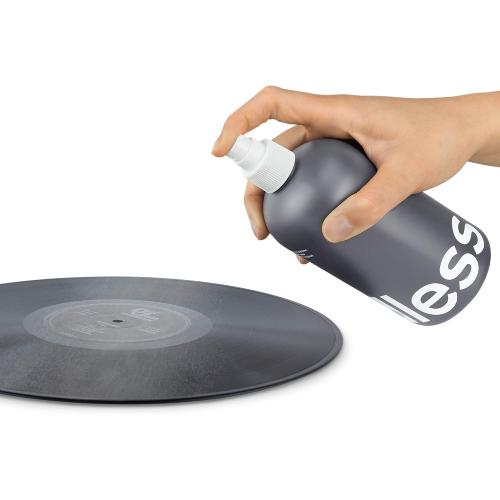 Boundless Audio Record Cleaning Solution - 17oz Extra Large Vinyl Record Cleaner Fluid Spray Bottle & Refill Nozzle