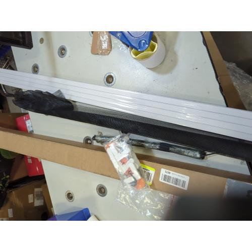 Augblinds DIY Aluminum Window Screen Frame Kit, 2 Sets, 46 in, White