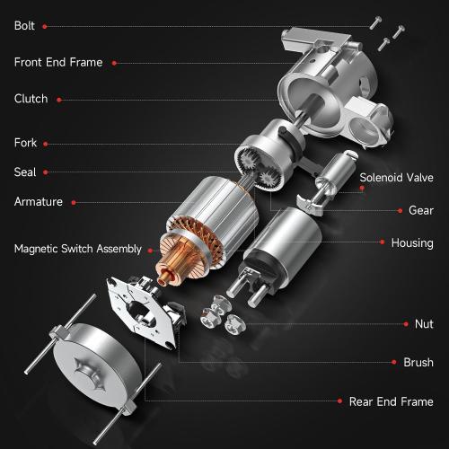 6970 New Starter Motor Replacement for Chevy Tahoe Silverado 4.8L 5.3L