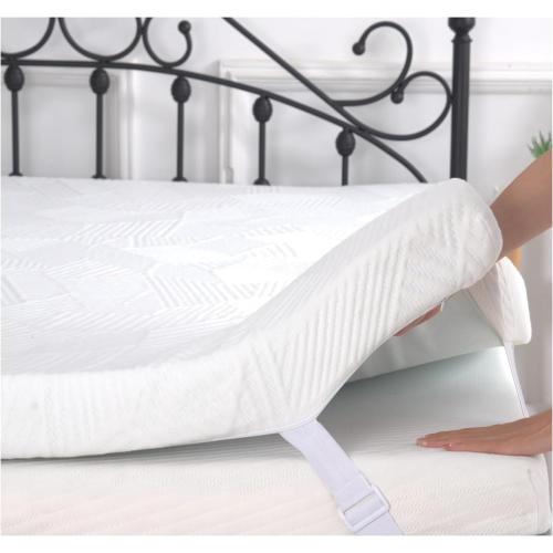 3 Inch King Size Memory Foam Mattress Topper, Cooling Gel Bed Topper with Removable Cover, Soft & Pain Relief & Breathable, CertiPUR-US & Oeko-Tex Certified