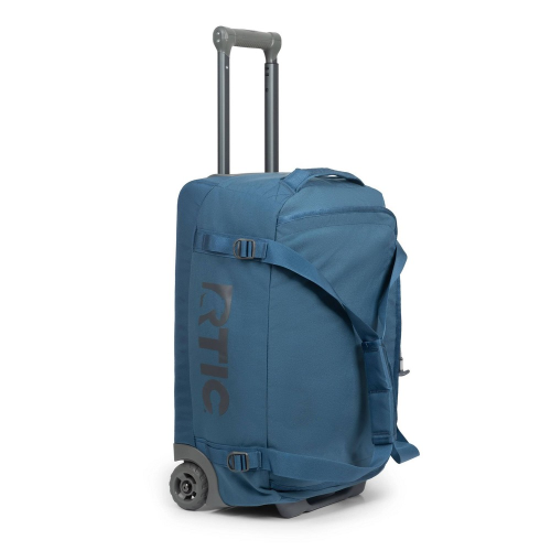 RTIC Outdoors Road Trip Duffel Bag Rolling - Blue: Carry On, Solid Pattern, 2 Wheels, 50 lb Capacity