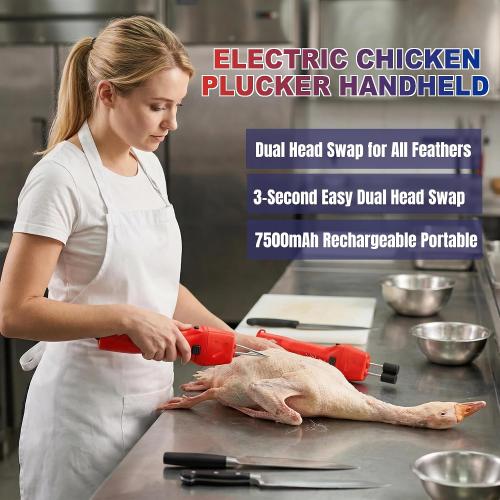 Electric Poultry Plucker Chicken Plucker Hair Remover Machine
