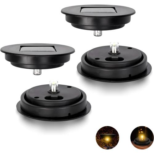 Solar Light Replacement Top 4 Pack Used to Replace Broken Solar Lantern