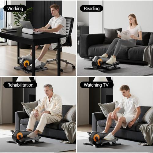 Under Desk Elliptical Machine Seated Pedal Exerciser