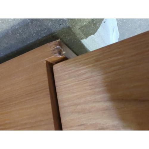 Wooden 4 Door Entertainment Center With Push In Doors