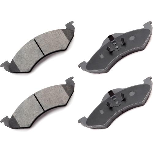 cciyu D820 Front Ceramic Brake Pads Kits 4pcs fit For 2000-2002 For Dodge Dakota,2000-2002 For Dodge For Durango