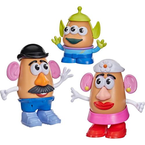 Potato Head Toy Story Yam Fam Set with Mr, Mrs, and Alien Tot, Toddler and Preschool Toys for Girls and Boys Ages 2  (Amazon Exclusive)