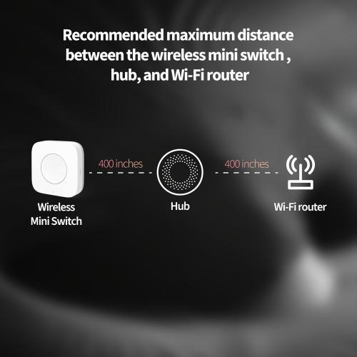 Aqara Zigbee Wireless Mini Switch, Works with HomeKit Google Home Alexa