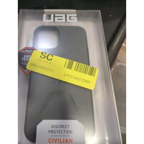 UAG - Civilian Series Hard Shell Case for iPhone 12 Mini - Silver