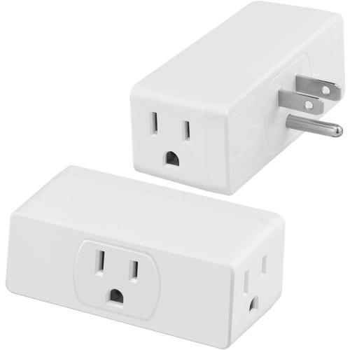 Multi Plug Wall Outlet 2pack Multiple Outlet Splitter Multi Outlet Extender