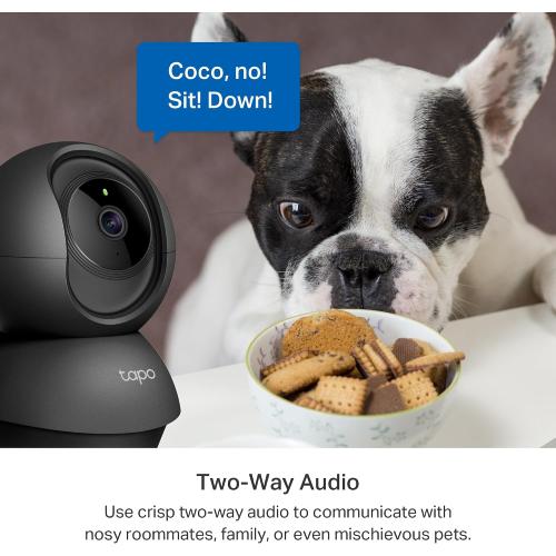 Tapo 2K Pan Tilt Security Camera for Baby Monitor, Dog Camera,C211(2-Pack)
