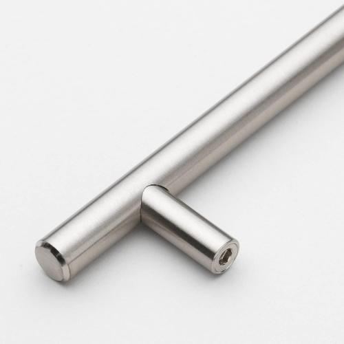 2pk GlideRite Hardware 5004-178-SS-1 7 Cc Long Solid Handle bar Pulls 1 Pack 7 Center to Center Solid Handle bar Pulls, 10, Stainless Steel