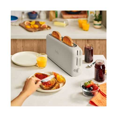 bella 2 Slice Slim Toaster - Tan/Beige ‼️light dirt‼️